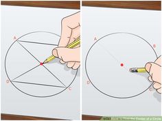 how to draw a circle with pencils step by step