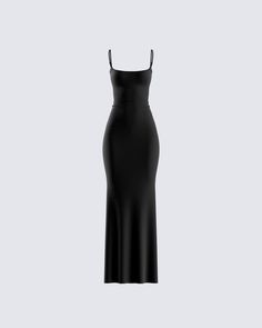 Your new favorite black ribbed maxi dress 💋 Snatched, simple, and comfy... so, basically everything you've ever wanted 😈 Evening Bodycon Ribbed Maxi Dress, Chic Fitted Plain Maxi Dress, Sleek Bodycon Maxi Dress, Ribbed Maxi Dress For Date Night, Black Maxi Length Bodycon Dress, Sleek Stretch Solid Maxi Dress, Ribbed Stretch Maxi Dress For Night Out, Stretch Ribbed Maxi Dress For Night Out, Sleek Solid Ribbed Dress