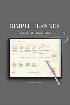 Weekly Schedule Hourly Templates, Essential Digital Planner, Simple Goodnotes ipad Planner Bujo G... freementalhealthresources #cuteplanner Goodnotes Diary, Free Digital Stickers, Homemade Planner, Planner Weekly Layout, Simple Weekly Planner, Weekly Planner Free Printable, Weekly Hourly Planner, Daily Schedule Planner, Weekly Planner Free