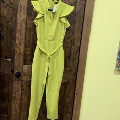 Nwt Ny &Co Jumpsuit. Gold Yellow, Pant Jumpsuit, Jumpsuit Romper, Pants For Women, Jumpsuit, Rompers, New York, Yellow, Pants