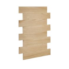 wooden planks stacked on top of each other in the shape of a rectangle