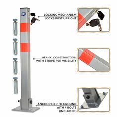 an image of a safety gate with instructions on how to install it and where to use it