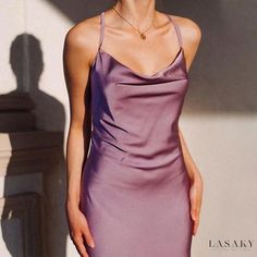 Lasaky - Chic Regular-Length Bodycon Dress with a Flattering Fit Classic Midi Dress, Bodycon Cocktail Dress, Princess Skirt, Fitted Midi Dress, Cocktail Gowns, Fitted Mini Dress, Solid Color Dress, Satin Slip, Satin Slip Dress