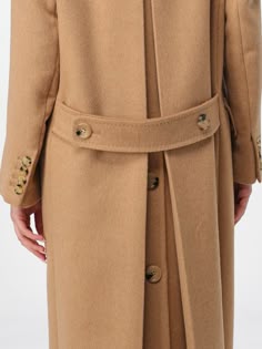 Coat MAX MARA Woman color Camel Maxmara Coat, Coat For Woman, Max Mara Coat, Outwear Women, Camel Coat, Italian Fashion Designers, Max Mara, Italian Fashion, Woman Colour