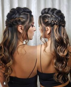 Long Hair For Wedding Guest, Toddler Easy Hairstyles, Down Easy Hairstyles, Hair For Work Easy, Long Hair For Wedding, Wedding Easy Hairstyles, Hair For School Easy, Hair For Wedding Guest, Hair Styles Braids