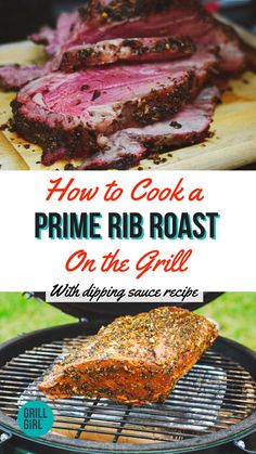 Prime rib roast Boneless Prime Rib Roast, Smoked Prime Rib, Prime Rib Roast Recipe, Perfect Prime Rib, Big Green Egg Recipes, Cooking Prime Rib, Boneless Ribs, Rib Roast Recipe, Green Egg Recipes