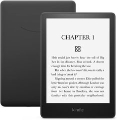 the kindle paperwhite is shown in black