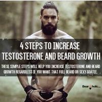 Ways To Increase Testosterone, Increase Testosterone, Beard Growth, Grow Beard, Beard Life, Beard Grooming, Beard Care