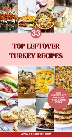 the top leftover turkey recipes