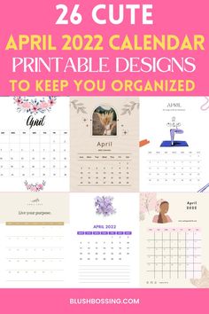 the printable calendar is shown with flowers and other things to do in this month