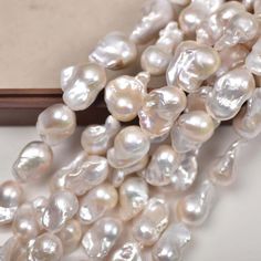 "Item:Natural AAAAA Nugget white Baroque pearl Beads Beads Size------------- 15-25mm Quantity: 1 Quality-------------------AAAAA Quantity-------------------15\" strand About 16 beads for one strand in 15-25mm About 90 beads for one strand in 4x6mm" Handmade Pear-shaped Pearl Necklace, Baroque Pearl Necklace With Gemstone Beads For Jewelry Making, White Pearl Charm Necklace In Pear Shape, White Pearl Necklace With Pear-shaped Charm, Gift Pearl White Necklace With Gemstone Beads, White Pear-shaped Pearl Necklace With Charm, White Pearl Necklace With Gemstone Beads As A Gift, White Mother Of Pearl Necklace With Gemstone Beads, Pear-shaped White Pearl Necklace Gift