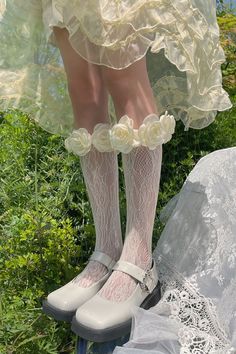 5 Different Styles Of Stockings May 1st, 3d Heart, Lace Detail, Different Styles, Floral Pattern, Floral Design, Stockings, Crochet, Lace