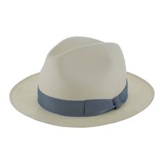 Belfry D'Antonio Blue - Belfry Italia Unisex Hat Cap Tesi Off White/ Blue Band Small Hats in the Belfry Classic Panama Hat For Spring Formal, Classic Panama Hat For Formal Spring Events, Classic Panama Hat For Spring Formal Events, Fitted Fedora For Formal Summer Occasions, Formal Toquilla Straw Sun Hat For Kentucky Derby, Elegant Short Brim Panama Hat In Toquilla Straw, Elegant Fedora Panama Hat In Toquilla Straw, Formal Summer Hats In Toquilla Straw, Formal Flat Brim Panama Hat For Summer