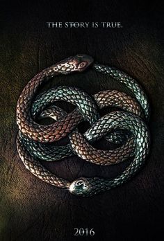 the poster for hbo's snake