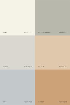 the different shades of paint that are neutral