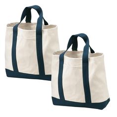 Carry necessities with a touch of traditional style.Durable 10-ounce 100% cotton twill contrast canvas bottom Deep exterior pocket for easy decoration Cotton web handles Dimensions: 14 h x 14.5 w x 5.5 d; Approx. 1 117 cubic inches Note: Bags not intended for use by children 12 and under. Includes a California Prop 65 and social responsibility hangtag. Suggestions: Two-tone shopping tote bag Set of 2 bags Stylish tote bag Spacious shopping tote Durable twill bag Fashionable tote Versatile tote b Stylish Tote Bag, Port Authority, Shopping Tote Bag, Social Responsibility, Fabric Bag, Garden Tote, Shopping Tote, Everyday Bag, Bag Set