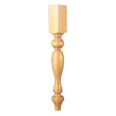 a wooden candle holder on a white background