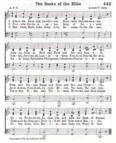 the book of the bible with music notes