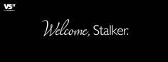 the words welcome, staker written in white on a black background