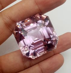 Natural Pinkish Peach Kunzite 252.90 Carats Gorgeous Gemstone Gems, Gemstones, Nature