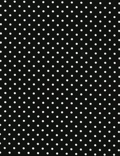 a black and white polka dot pattern with small dots on the fabric, it is very difficult to see in this photo