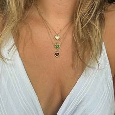 Introducing our Crystal Necklace Trio – a harmonious blend of energies for Matching Necklaces for Couples or Friendship connections. Crafted with heart-shaped pendants in radiant gold, adorned with Carnelian, serene White Agate, and invigorating Green Aventurine. 🌟🔮Wear solo, share, or gift to friends. Real crystals, enduring shine. ✨🌈 ✓ 16-18inch / 40-45cm *adjustable chain✓ 18K Gold Plated Stainless Steel✓ Waterproof: does not change color with water exposure Matching Friend Necklaces, Matching Friendship Necklaces, Matching Necklaces For Best Friends, Matching Heart Necklaces, Necklaces For Couples, Matching Necklaces For Couples, Matching Friend, Real Crystals, Aventurine Necklace