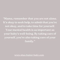 Shining a light on the unseen Breaking the silence around postpartum depression and anxiety Read our latest blog post www.shea-butter-baby.com (link in bio) to join the conversation and find support Let’s hold space for each other and heal together #PostpartumDepression #PostpartumAnxiety #MentalHealthMatters #MomLife #BlackMoms #MillennialMoms #MotherhoodUnfiltered #MentalHealthAwareness #SelfCare #SupportSystem #BreakTheSilence #momvillage #momsupport #momresources Postpartum Mental Support, Quotes About Postpartum, Postpartum Affirmations, Mommy Daughter Quotes, Strong Mom Quotes, Mom Inspo, Hold Space