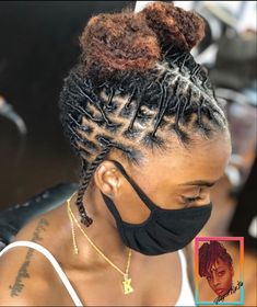 Updos For Short Locs, Dreadlock Hairstyles Black Women Short, Up Loc Styles, Updo Locs Hairstyles For Women, Dread Journey, Locs Journey