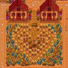 Flower and Honey heart - Stardew Valley Design Stardew Valley Honey, Stardew Valley Design, Stardew Farm, Trying New Things