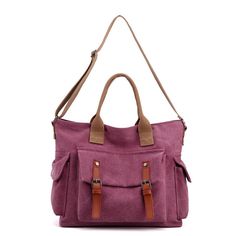 Brand Name: Kylethomasw Handbags Type: TotesTypes of bags: Shoulder & Crossbody BagsMain Material: CanvasLining Material: PolyesterShape: SatchelsHardness: SoftPattern Type: SolidInterior: Interior Slot PocketInterior: Cell Phone PocketInterior: Interior Zipper PocketDecoration: RivetExterior: Silt PocketOccasion: VersatileClosure Type: HaspGender: UnisexStyle: Preppy StyleModel Number: 1609Number of Handles/Straps: Three Mom Bags, Sac Week End, Women Crossbody Bag, Canvas Messenger Bag, Simple Fashion, Canvas Handbags, Casual Tote, Types Of Bag, Travel Backpack