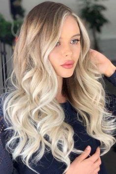 Brown To Blonde Ombre Hair, Sombre Blonde, Ombre Brunette, Champagne Blond, Blonde Ombre Hair, Ombre Hairstyles, Blonde Ombré, Blond Ombre, Brown Ombre Hair