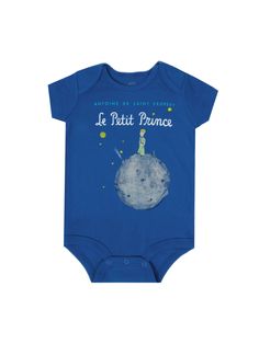 The Little Prince baby bodysuit — Out of Print Prince Nursery Theme, Prince Nursery, Literary Classics, The Meaning Of Life, A Sheep, Good Night Moon, The Pilot, Cotton Bodysuit, Little Prince