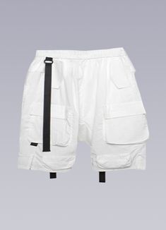 Stay cool and stylish with our lightweight streetwear shorts. Imagine the sun piercing through the dense city skyline, bathing the bustling streets in a wash of golden light. The urban jungle vibrates with life and energy. And there you stand, a lone figure radiating an effortless coolness. What is the secret behind your standout style? Our new urban shorts. These long street shorts manifest a revolution in urban fashion. A trailblazing piece of techwear that reinvents your summer wardrobe, these futuristic cargo shorts embody both form and function in a sleek, modern package. The shorts transition easily from the beach's sun-kissed sands to the basketball courts' vibrant energy while maintaining a distinct style. Feel the lightweight fabric against your skin, airy and comfortable, adaptin Sun Piercing, Dense City, Apocalyptic Clothing, Techwear Pants, Basketball Courts, Streetwear Shorts, Chest Rig, Golden Light, Fashion Revolution