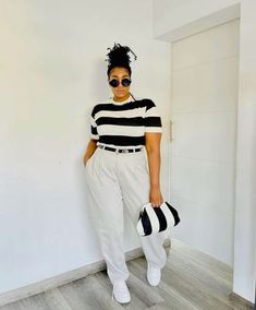 Plus Size Summer Outfits Curvy Fashionista, Puddle Pants, Office Wear Women Work Outfits, Capsule Wardrobe Casual, Fashion Trend Inspiration, Summer Outfits Curvy, Outing Outfit, Look Office