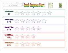 the printable worksheet has five stars on it