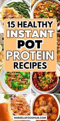 the top ten healthy instant pot protein recipes