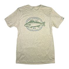 Don't be COMMON, Live LOONY! The Walleye T-Shirt features super soft material and is the perfect tee to wear on the boat, up north at the cabin, or anywhere to be honest.  Designed and printed in Minnesota. T-Shirt Color | Heather Natural T-Shirt Features | Side-seamed. Retail fit. Unisex sizing. Shoulder taping. T-Shirt Material | 99% Airlume combed and ring-spun cotton, 1% poly, 32 single 4.2 oz. Learn more about our brand on our shop page! Minnesota TShirt, Fishing Shirt, Midwest tshirt, MN T Casual Crew Neck Fishing T-shirt, Casual Pre-shrunk T-shirt For Fishing, Casual Crew Neck T-shirt For Fishing, Graphic Print Crew Neck T-shirt For Fishing, Graphic Print Short Sleeve T-shirt For Fishing, Graphic Tee T-shirt For Fishing, Graphic Tee Short Sleeve T-shirt For Fishing, Pre-shrunk Short Sleeve Fishing Shirt, Granola Girl Aesthetic