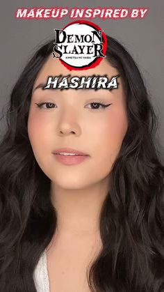 Diy Anime Cosplay, Demonslayer Hashira, Demon Slayer Inspired Hair, Hashira Eyes, Demon Slayer Hair Dye Ideas, Demon Slayer Makeup Ideas