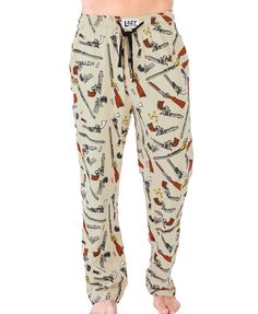 PRICES MAY VARY. FUNNY DESIGNS: Each pair of pajama pants features a humorous design, often paired with a cartoon and punny saying. These novelty pants are sure to make you laugh with their clever jokes. COMFORTABLE PAJAMA BOTTOMS: These pajamas are made from 100% premium cotton, making them super soft. They're also preshrunk, so they're conveniently machine washable. Just tumble dry low. ELASTIC WAISTBAND: No need for uncomfortable or inconvenient pajama pants! Our men's pajama pants feature a Funny Pajamas Men, Clever Jokes, Cowboy Pants, Pj Pant, Fleece Pajama Pants, Family Pajama Sets, Mens Pajama Pants, Comfortable Pajamas, Fun Pants