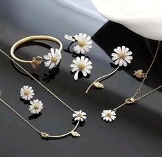 Sunflower Accessories, Cute Sunflower, Daisy Jewelry