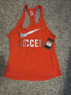 Brand new Nike Tank Free US shipping Soccer Outfits, Women's Soccer, Gym Shirt, Nike Tank, Womens Soccer, Gym Shirts, New Nike, Active Wear Tops, Athletic Tank Tops