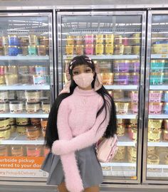 Me Aesthetic, Chocolate Ice, Pink Girly Things, Strawberry Ice Cream, Aesthetic Cute, Dope Fashion, Chocolate Ice Cream, Alternative Outfits, Kawaii Clothes