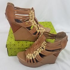 Gianni Bini Shoes, High Heel Wedges, Womens Sandals Wedges, Gianni Bini, Fancy Shoes, Heels & Wedges, Womens Wedges, Womens High Heels, Wedge Shoes