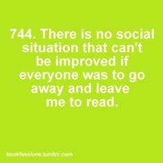 only a dream ! Reader Humor, Introverts Unite, And So It Begins, Relatable Posts, Infj Personality, Books Quotes, Story Board, Reading Quotes