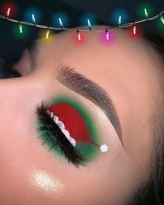 Eyeliner Trends, Make Up Guide, Christmas Makeup Looks, Maquillage Yeux Cut Crease, Halloweenský Makeup