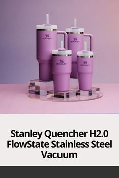 Stanley Quencher H2.0 FlowState Stainless Steel Vacuum Insulated Tumbler with Lid and Straw for Water, Iced Tea or Coffee, Smoothie and More, Lilac, 30oz Coffee Smoothie, Stanley Quencher, Tea Or Coffee, Insulated Tumbler, Tumblers With Lids, Insulated Tumblers, Iced Tea, Smoothie, Ash