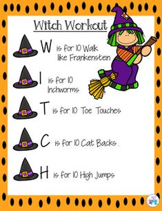 a witch worksheet for kids to learn how to spell the word witches with pictures