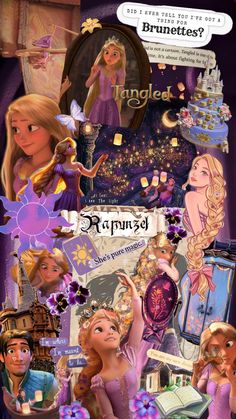 a collage of disney princesses and their favorite things to see in the movie