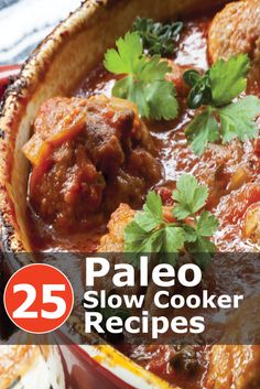 the 25 paleo slow cooker recipes cookbook is on sale for $ 5