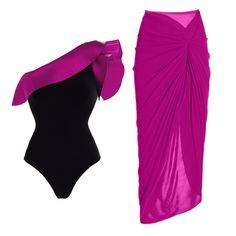 DETAILS One Piece swimsuit and Sarong Pads Cold gentle machine wash Stretchy and smooth material Elastane/Spandex Product ID: YSSX23031003 Swimsuit Sarong, Beachwear Collection, Ruffle Swimsuit, Bathing Suit Covers, Bathing Suit Cover Up, Color Analysis, Plus Dresses, Swimwear Collection, Sarong